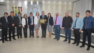 Maldaner recebe título de cidadão honorário de São Lourenço do Oeste