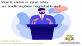 Vereadores de São Lourenço do Oeste ultrapassam cem indicações em 2022