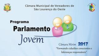 Eleição dos vereadores mirins em São Lourenço do Oeste